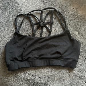 Black Sports Bra